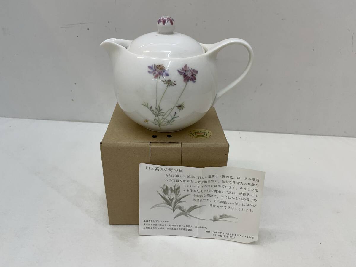 【D-1-R257】 陶磁器 ポット 急須 未使用拍卖