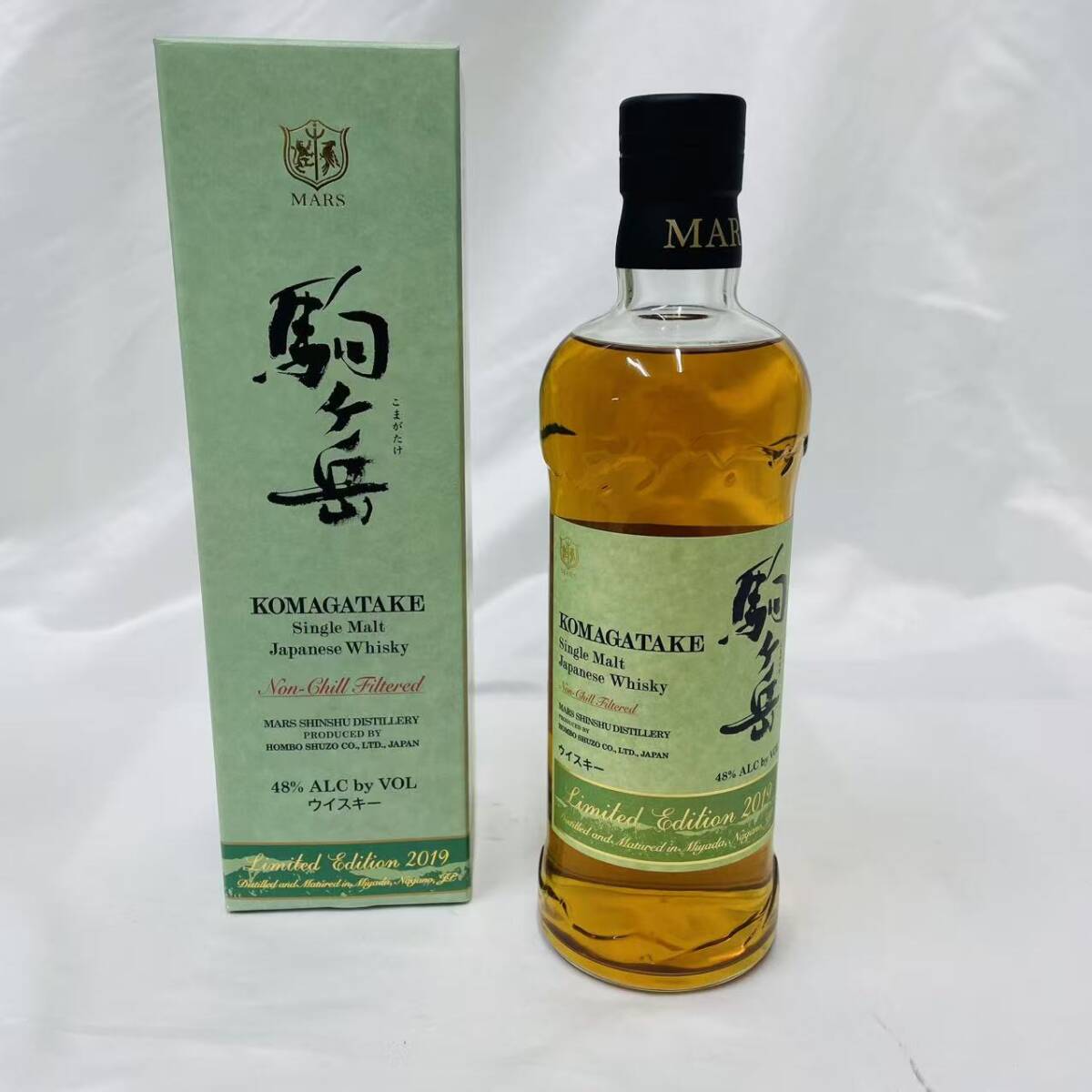 MARS マルス シングルモルト駒ヶ岳 リミテッドエディション 2019 700ml 48度 箱付 本坊酒造拍卖