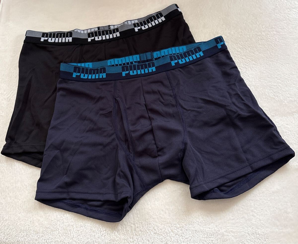 PUMA ボクサーブリーフ メッシュ素材 (LL)2枚拍卖
