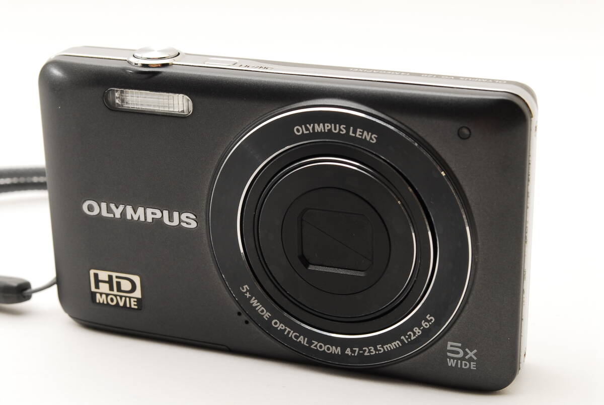 【動作OK】OLYMPUS VG-120 ブラック オリンパスのコンパクトデジタルカメラ コンデジ拍卖