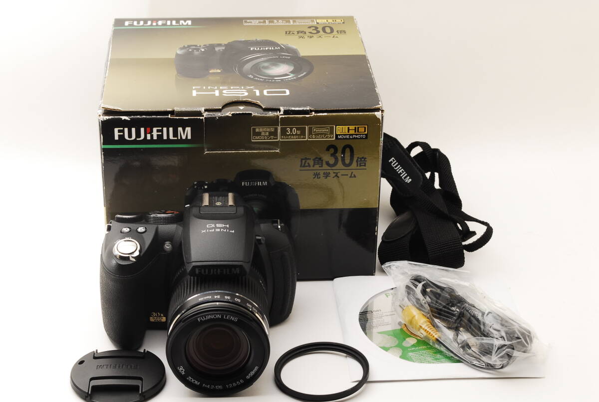 【動作確認済み】FUJIFILM FINEPIX HS10 富士フィルムのコンパクトデジタルカメラ コンデジ拍卖