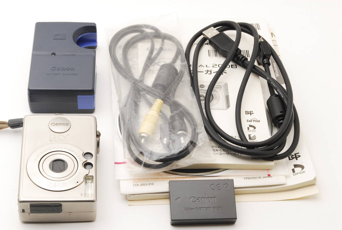 【ジャンク扱い】Canon IXY DIGITAL 200a キヤノンのコンパクトデジタルカメラ コンデジ拍卖