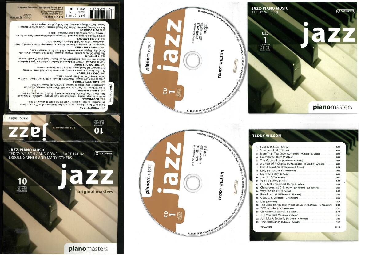 CD-Jazz Piano music-CD10box拍卖