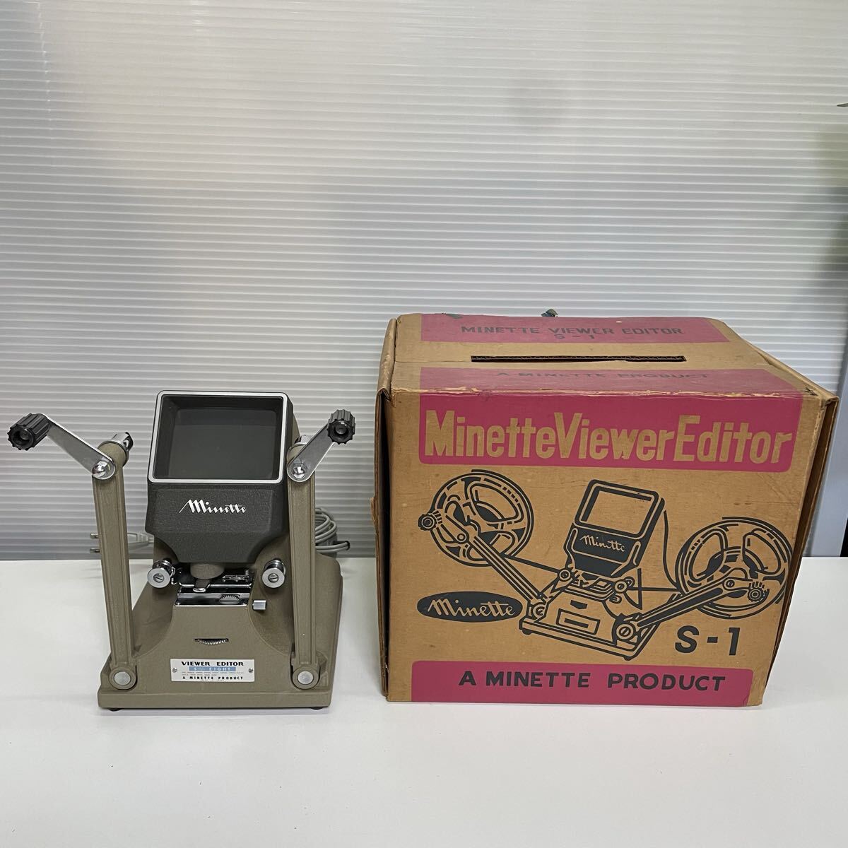 8mm映写機 編集機 Minette マイネッテ Viewer Editor ビューワーエディター S-1拍卖
