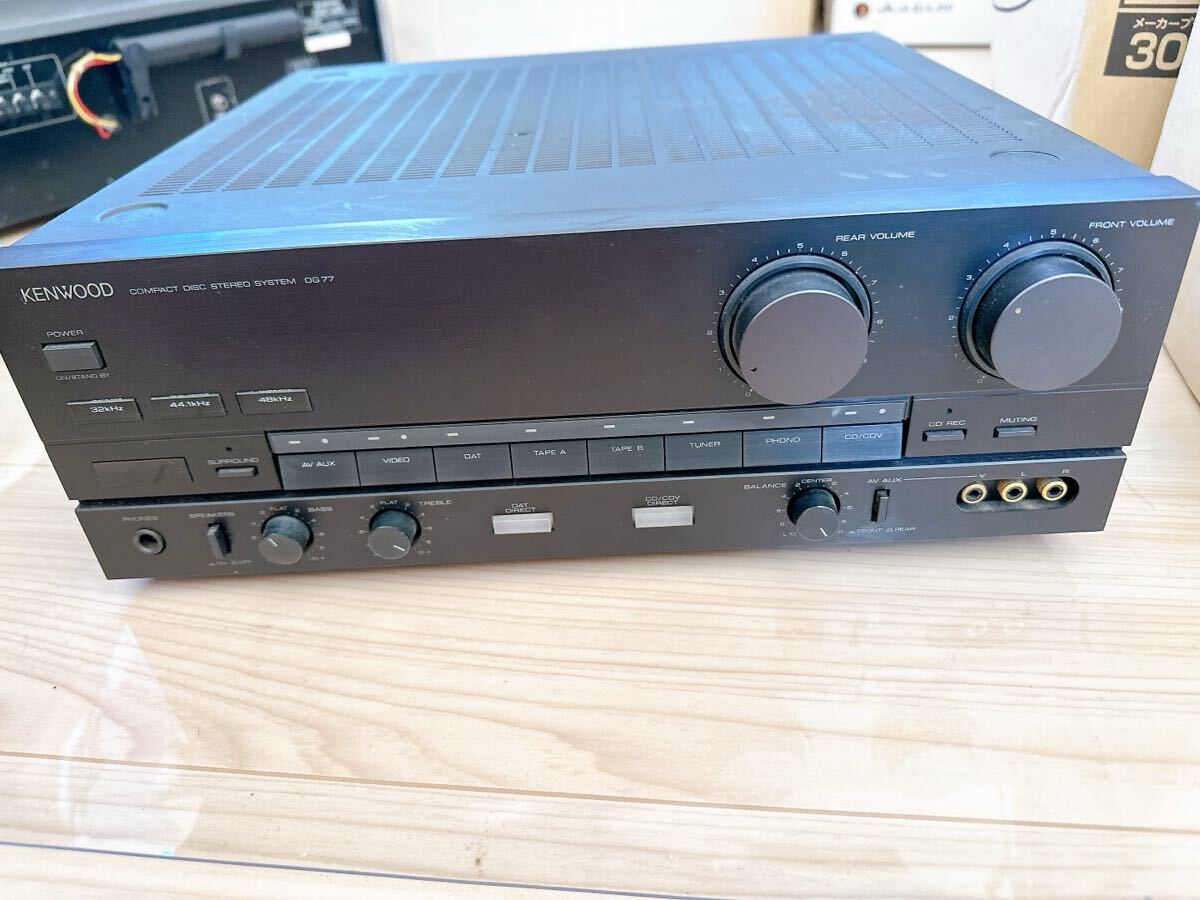 通電確認済 AVアンプ KENWOOD DG77 A-7E ロキシー アンプ拍卖