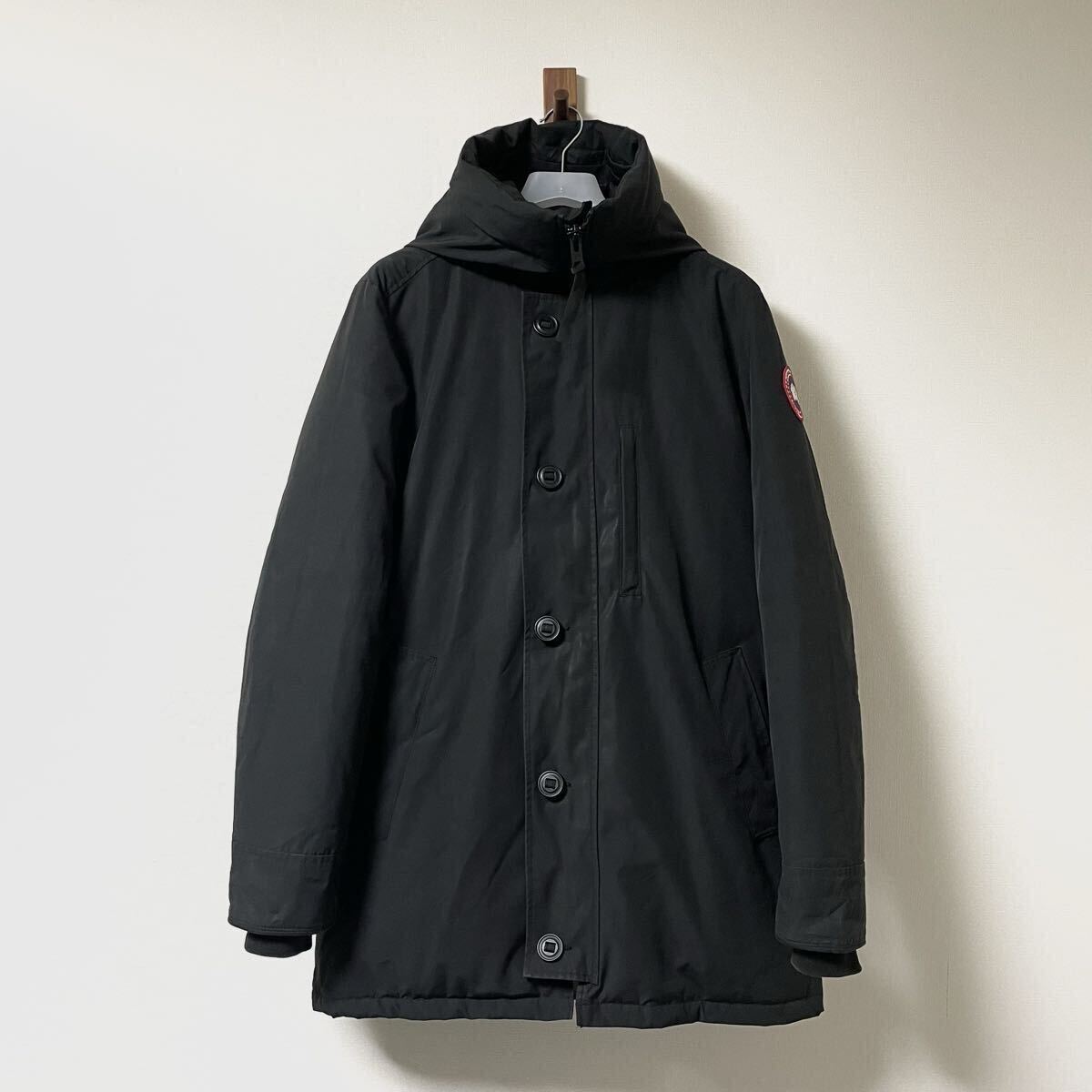 現行品 国内正規品 カナダグースジャパンタグ 2053M シャトーパーカー CHATEAU PARKA ダウンジャケット ブラック CANADA GOOSE拍卖