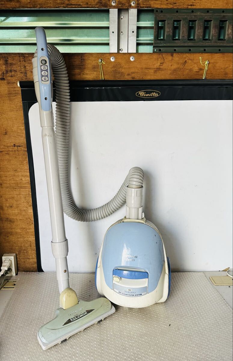 HITACHI 紙パック式掃除機 CV-VE5 2005年製【コード切れジャンク品】拍卖