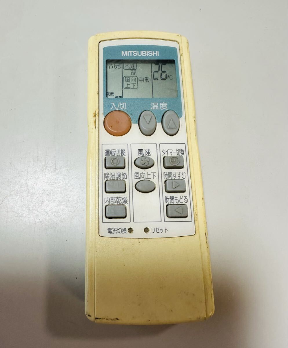 MITSUBISHI エアコン用リモコン LG11【動作品】拍卖