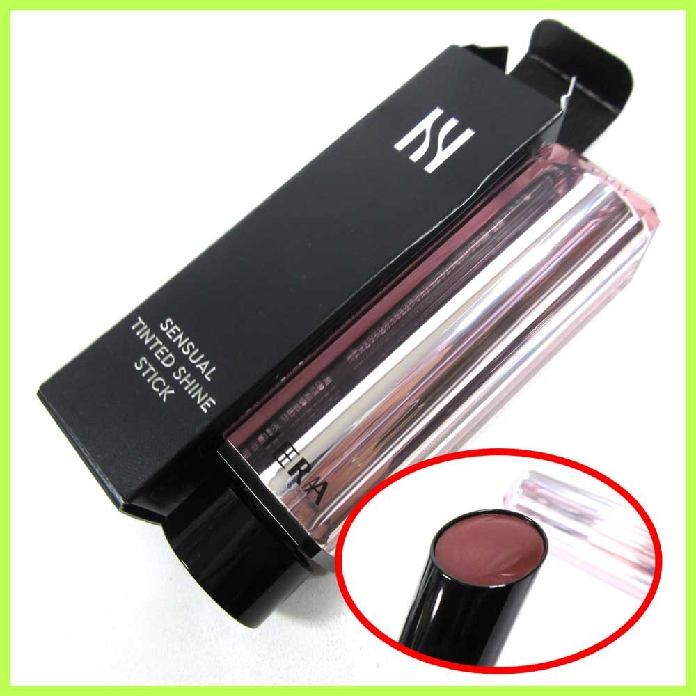 §●HERA センシュアル ティンティッド シャイン スティック 99ブラックチェリー 口紅拍卖