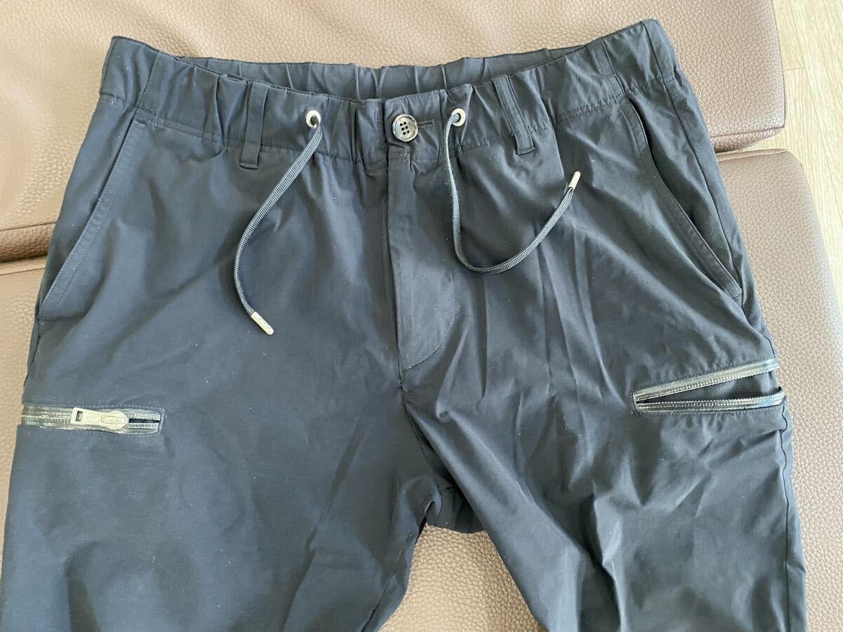 美品 AKM スラックス ブラック Mサイズ ボトムス チノパン ジュンハシモト メンズ パンツ junhashimoto1piu1uguale3 wjk 拍卖