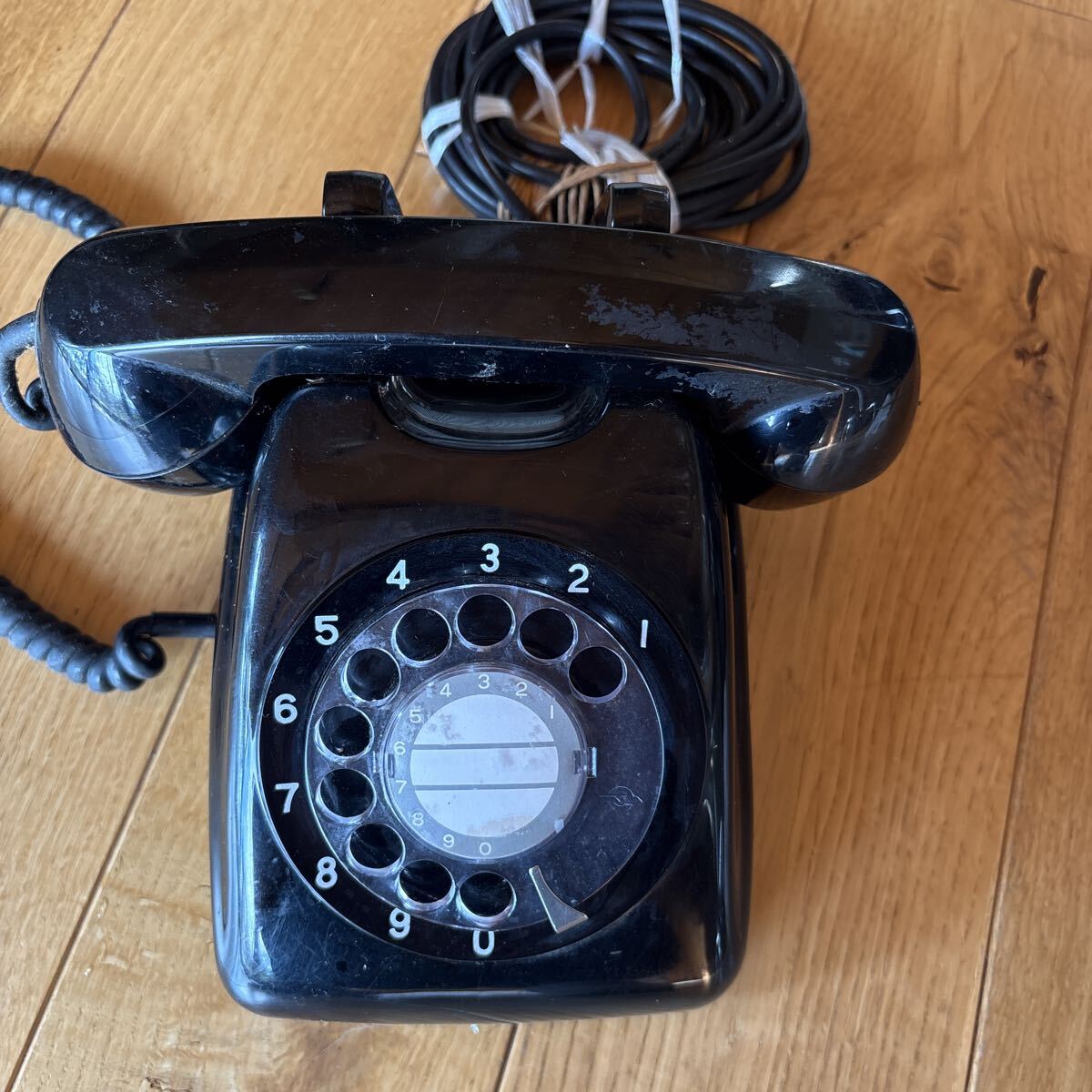 【ジャンク品】黒電話 昭和レトロ 昭和家電 601-A2 アンティーク 当時物拍卖