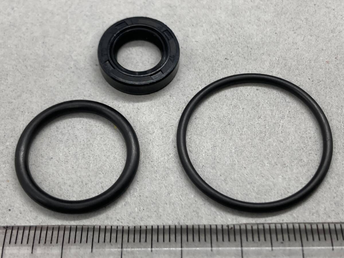 ホンダ ロードフォックス TB10 RoadFox オイルポンプ ゴム シールオイルシール Oリング オーバーホール 画像付き作業手順 白煙病 レストア拍卖