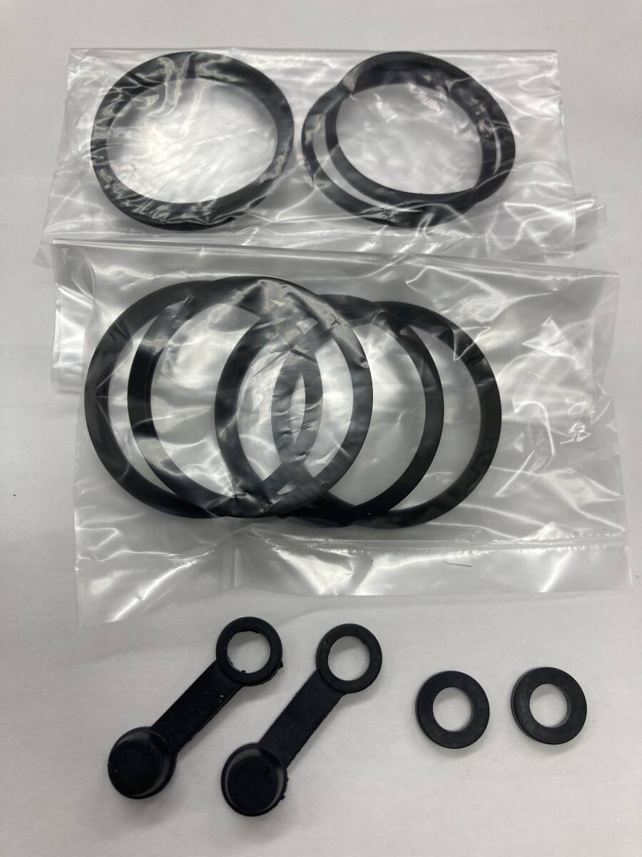 ヤマハ RZ250R/RR RZ350RR 左右 フロントキャリパーシールセット1台分 51L-W0047-10/11 オーバーホール レストア (1XG 3HM 1AR 51L 52Y)拍卖