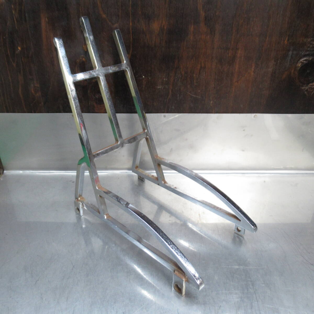 ハーレー XLH XLCH アイアン スポーツ トライデント シーシーバー sissybar vintage 当時物 チョッパー Kフレーム【140】USA-P-171拍卖