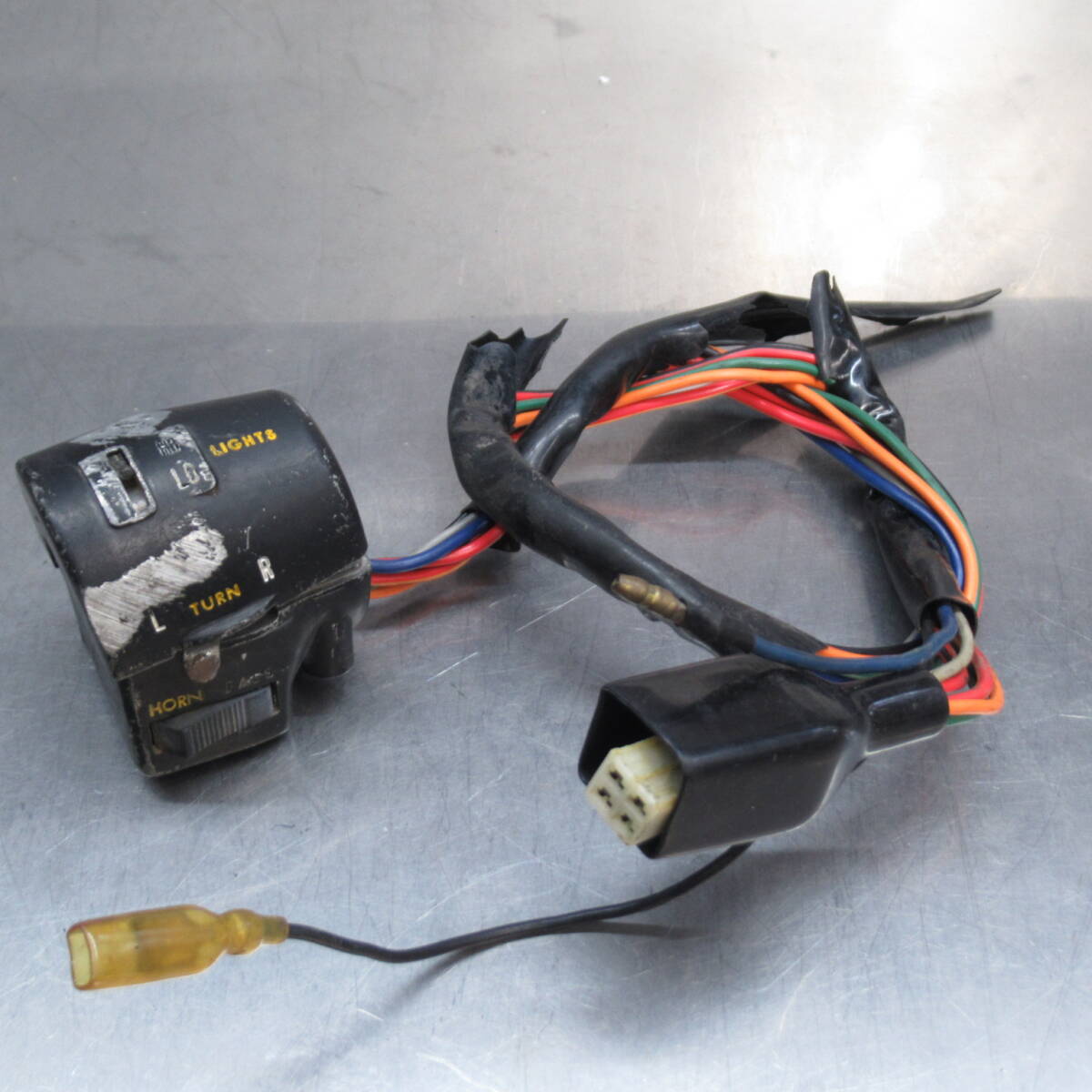 カワサキ Z1 Z2 KZ900 純正 左ハンドルスイッチ レストアベース/部品取り 検)KZ1000【060】USA-O-018拍卖