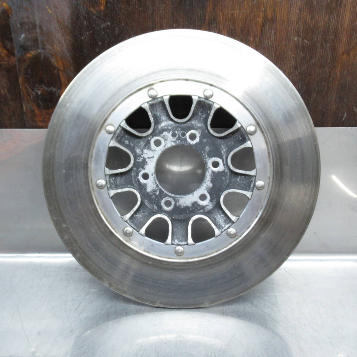 スズキ GT750 GT550 純正 フロントブレーキディスクローター 295mm 当時物 検)GT380【080】USA-P-377拍卖