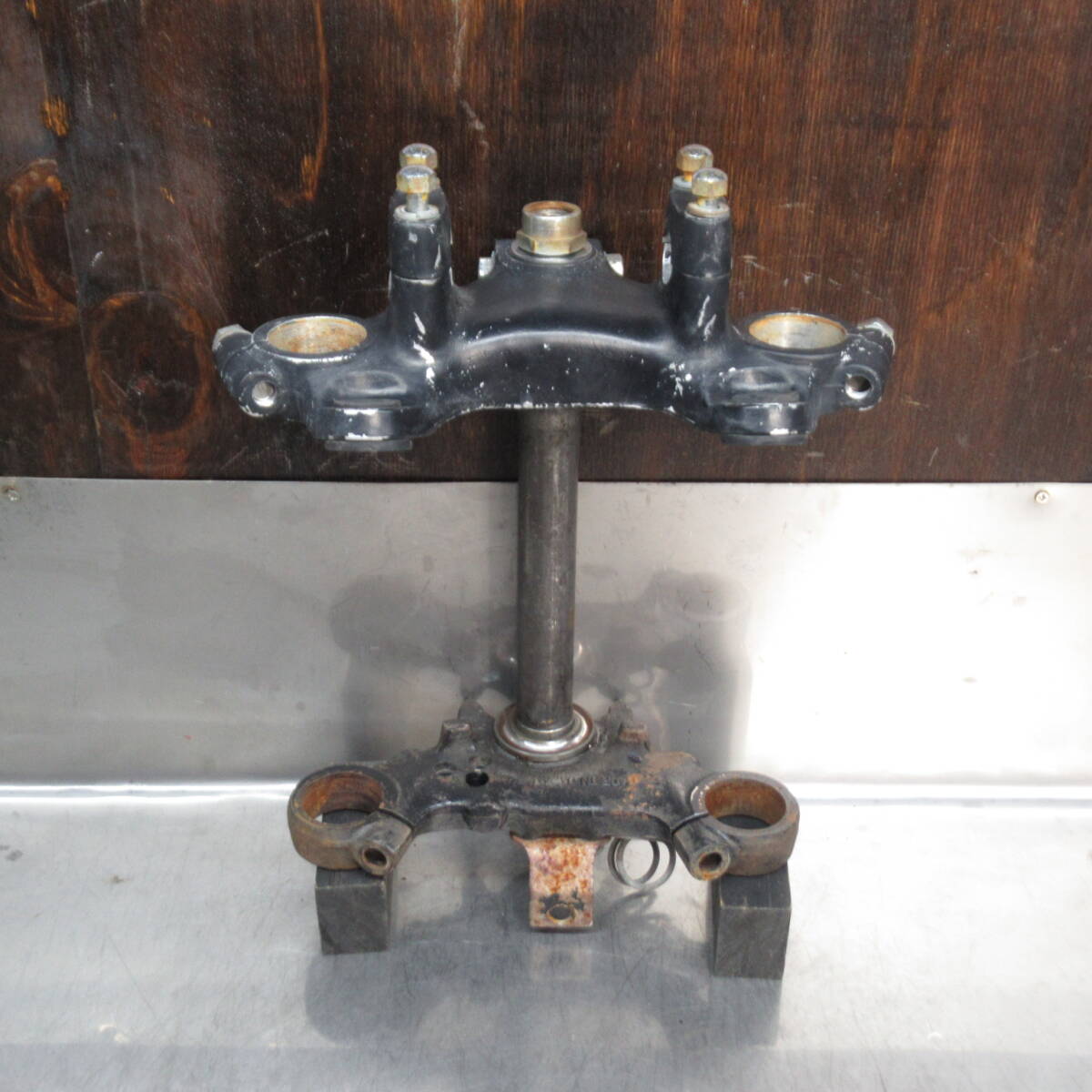 スズキ GT750 純正 ステム トップブリッジ 三つ又 当時物 35mm【100】USA-P-532拍卖