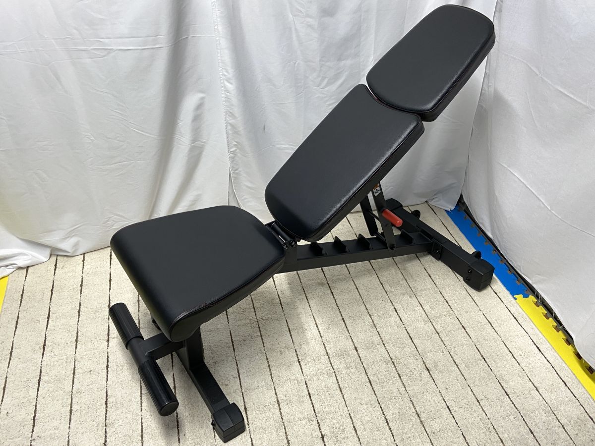 【R504】美品 使用少ない トレーニングベンチ OXシリーズ 調節可能 運動器具 トレーニング器具 パーソナルジム オフィス 骨盤 ダイエット拍卖