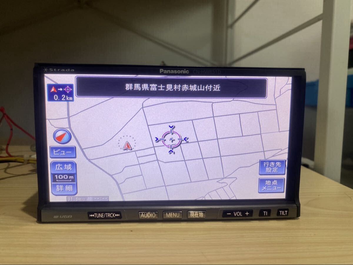 Panasonic CN-HW851D HDDナビ拍卖