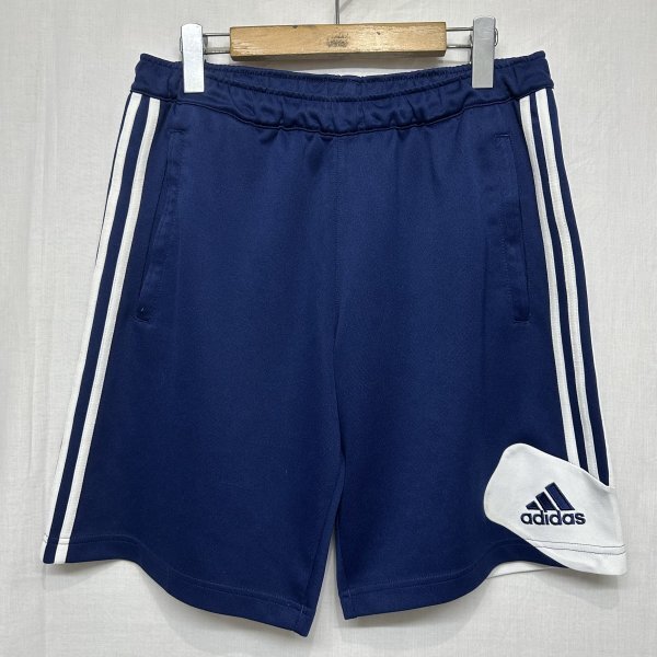 adidas アディダス ショーツ ショート パンツ ボトム 半 ズボン O 紺 ネイビートレーニング スポーツ ランニング ウエア b22550拍卖