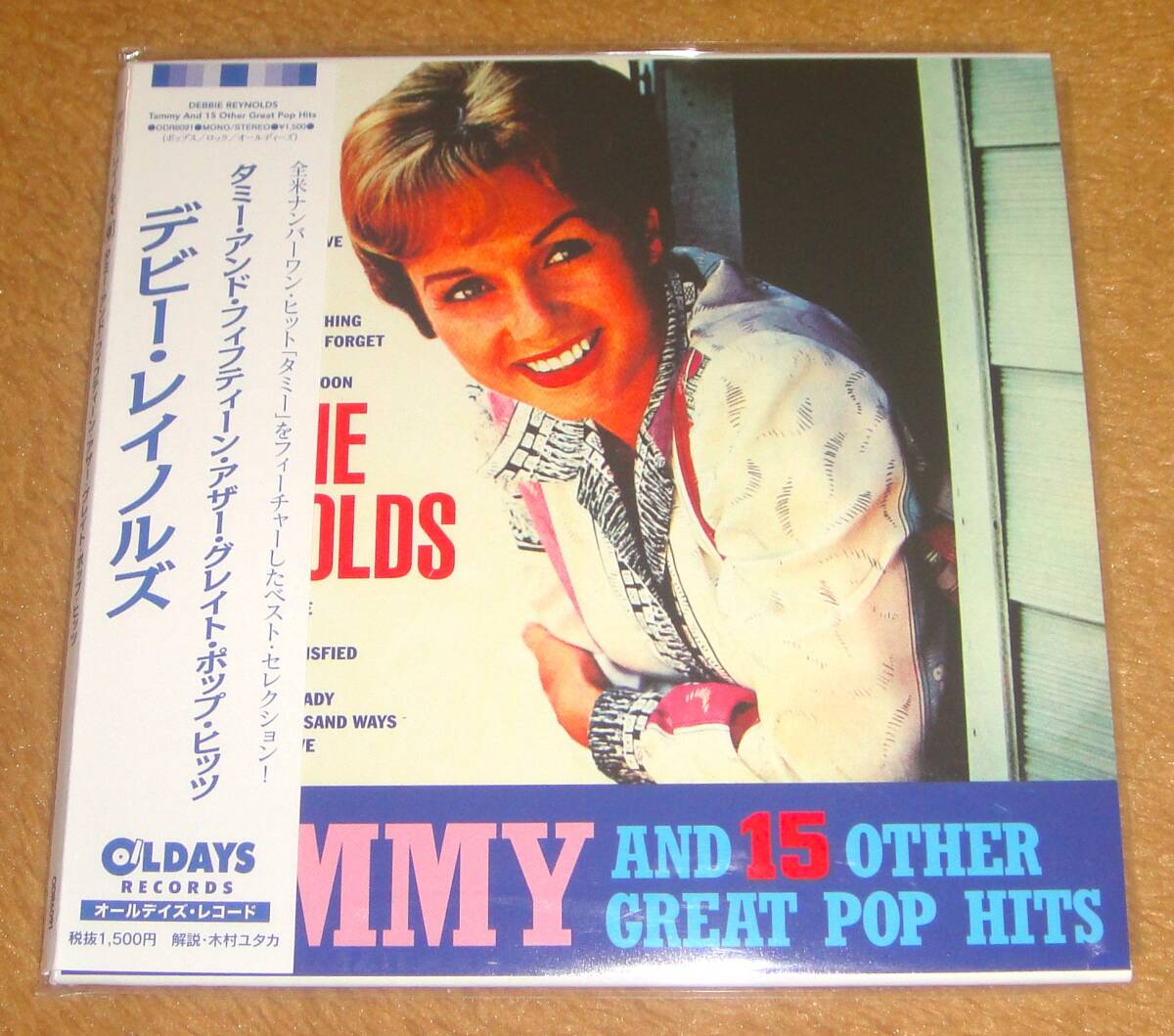 紙ジャケCD☆デビー・レイノルズ/タミー・アンド・フィフティーン・アザー・グレイト・ポップ・ヒッツ(ODR6091) DEBBIE REYNOLDS拍卖