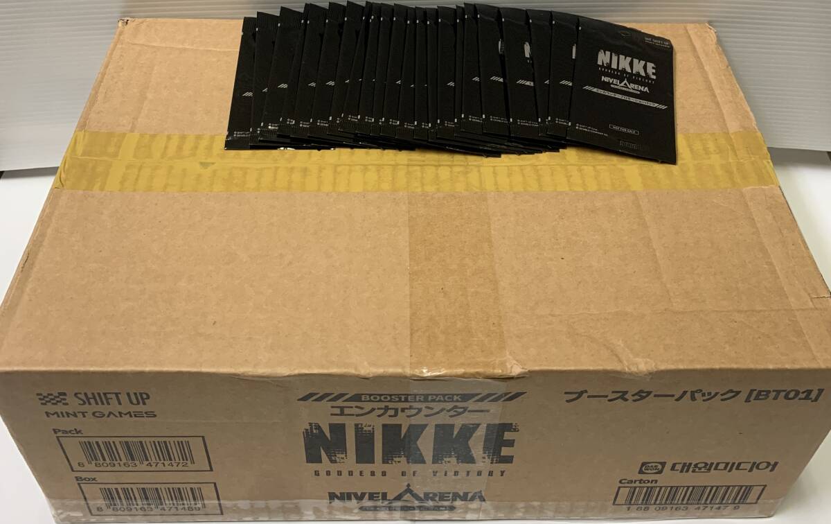 ニベルアリーナ エンカウンター  1カートン 未開封 プロモパック付き NIKKE ニケ拍卖