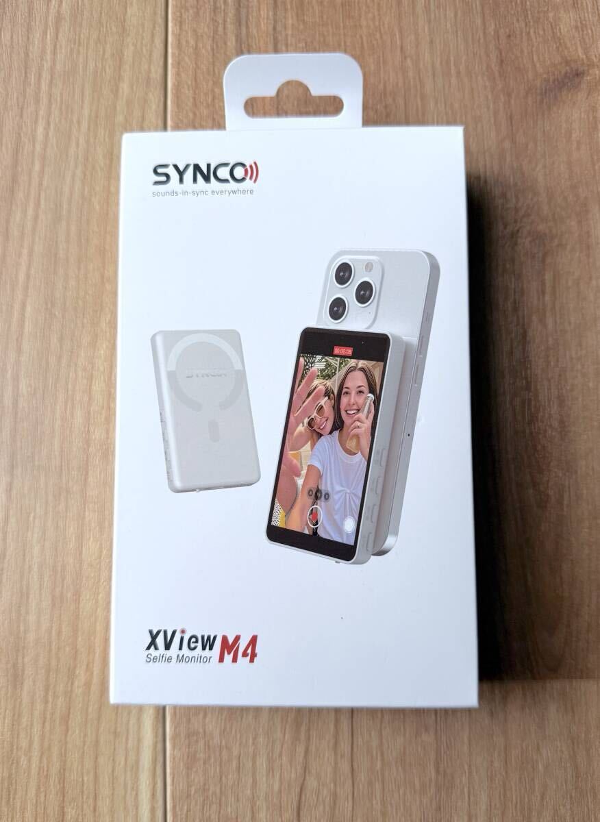 【外カメラ自撮りモニター】 SYNCO XView M4 セルフィーモニター リアカメラモニター iPhone /Android 対応 10mワイヤレスコントロール拍卖