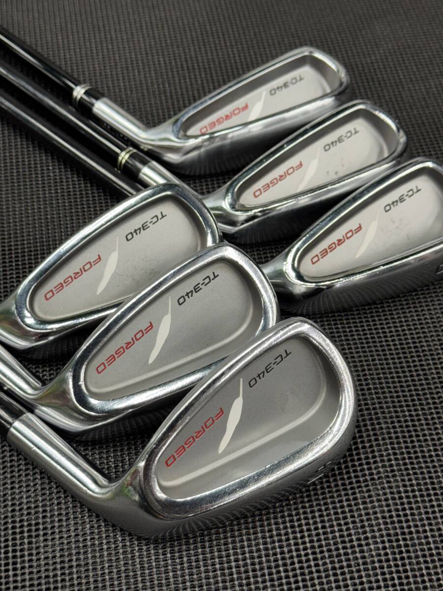リシャフト品☆フォーティーン☆TC-340 FORGEDアイアン☆6-P/A 6SET☆バシレウス Biz 70(R)装着☆中古品☆正規品☆拍卖
