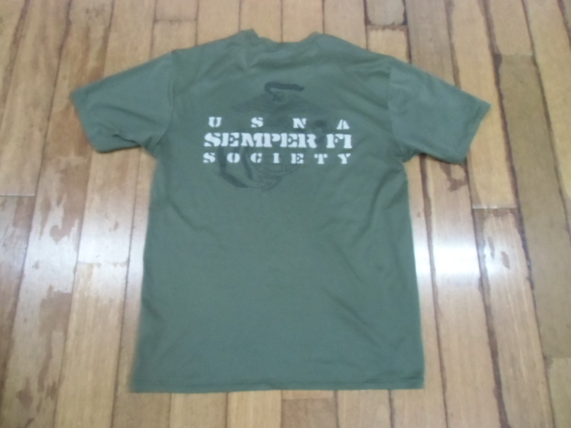 J-7 ミリタリー サバゲー コンバット トレーニングシャツ 米軍放出品 USNA MARINE 海兵隊 アンダー Tシャツ 送料198円拍卖