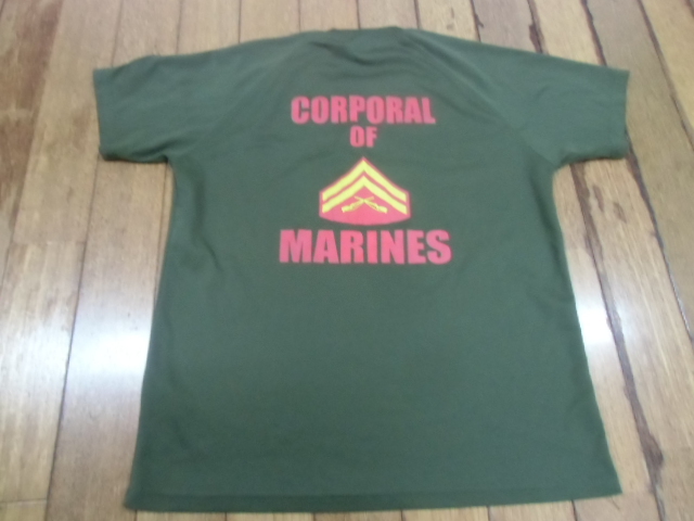 J-18 ミリタリー サバゲー コンバット トレーニングシャツ 米軍放出品 USMC MARINE 海兵隊 アンダー Tシャツ Mサイズ 送料198円拍卖