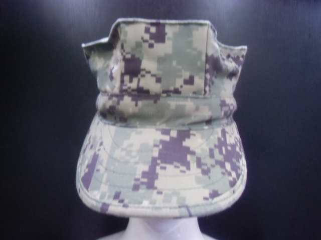 E-2 ミリタリー コンバット サバゲー タクティカル 米軍放出品 迷彩服 作業服 US NAVY 帽子 キャップ カモフラ Mサイズ 送料198円拍卖