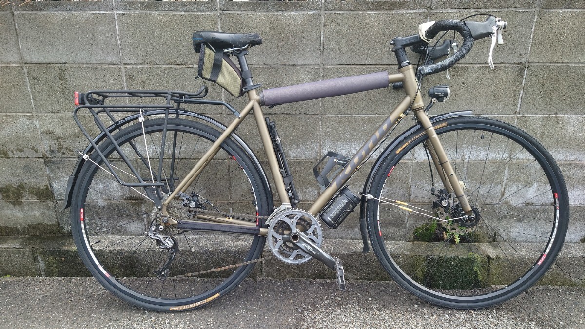 Kona Sutra 2014 クロモリ コナ スートラ 700c ツアラー グラベルロード 9S レトロシフト ハブダイナモ拍卖