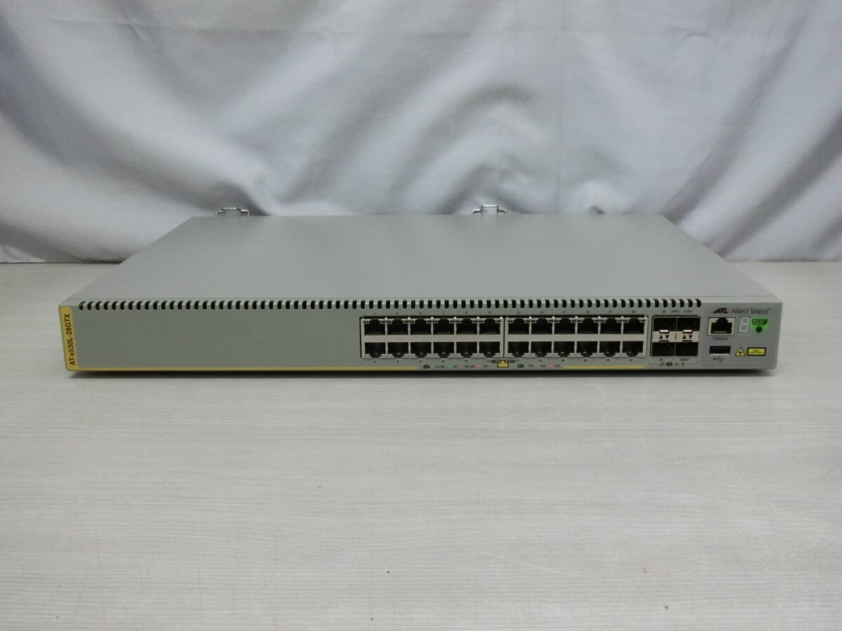 ◆◇Allied Telesis レイヤー3 マルチギガビット・インテリジェント・スタッカブルスイッチ AT-X530L-28GTX◇◆拍卖