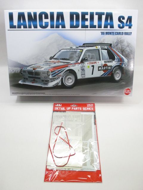 ★PLATZ★プラッツ★nunu★1/24 LANCIA DELTA S4 '86 MONTE CARLO RALLY★ランチア デルタ モンテカルロラリー★ディテールアップパーツ付拍卖