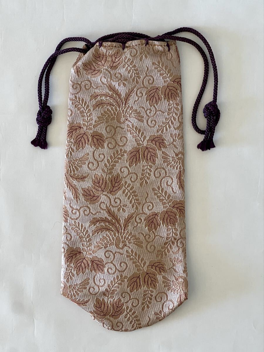 【未使用】鈴鉦袋 鈴鉦入鈴 法具袋 仏具袋 鳳凰拍卖