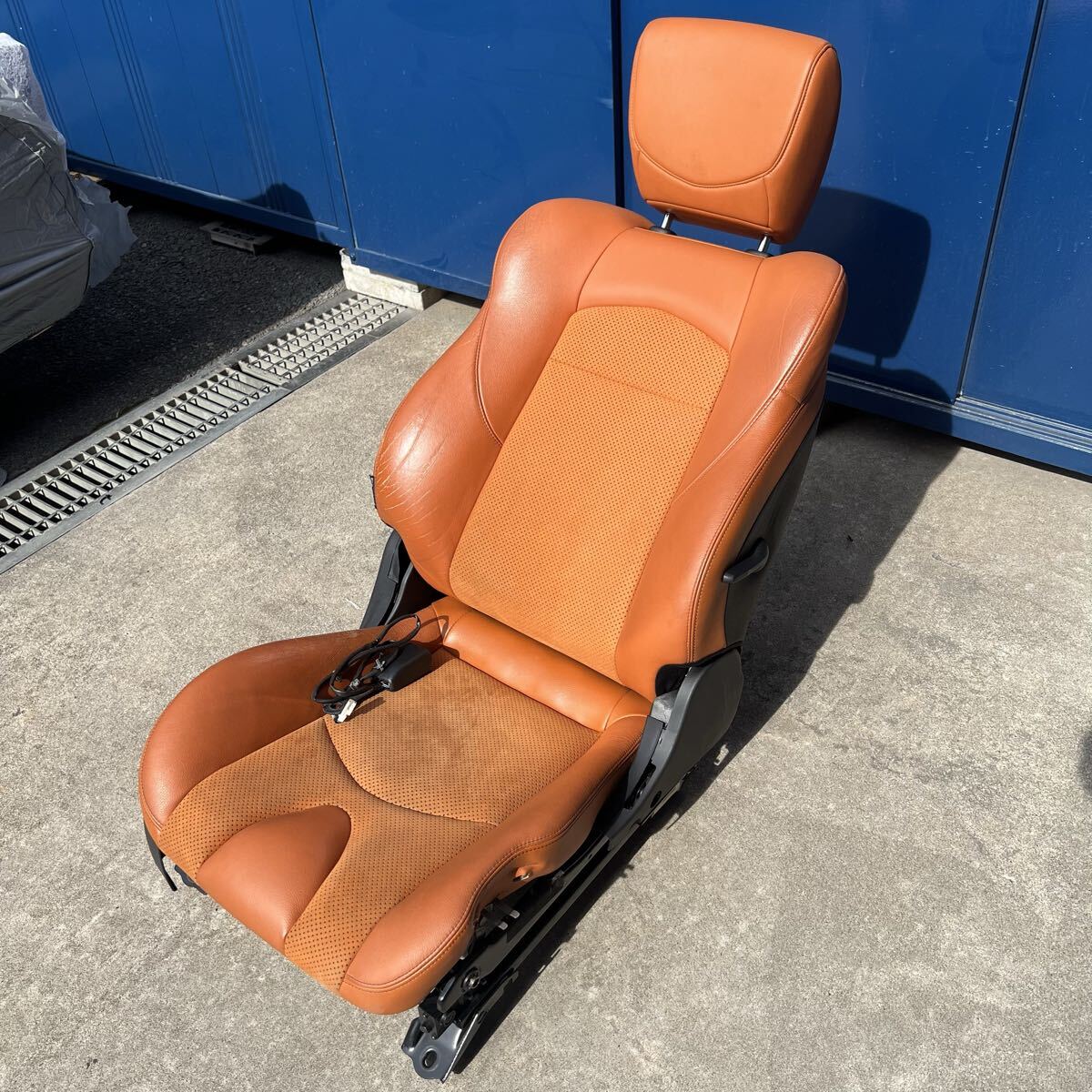 日産 NISSAN フェアレディー z34 バージョンT 電動シート 運転席側 運転席シート オレンジ拍卖