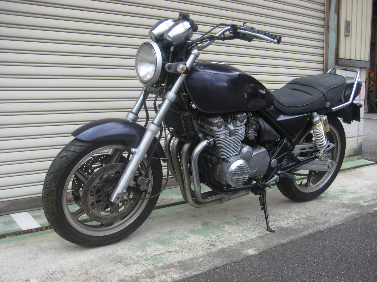 カワサキゼファー400 レストアベース 書類あり拍卖