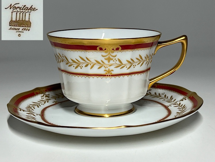 【瑞】ノリタケNoritake ダイヤモンドコレクション カップ&ソーサー 拍卖