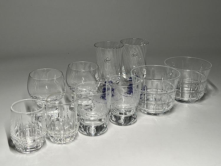 【瑞】ガラス製 グラス 10点まとめて拍卖