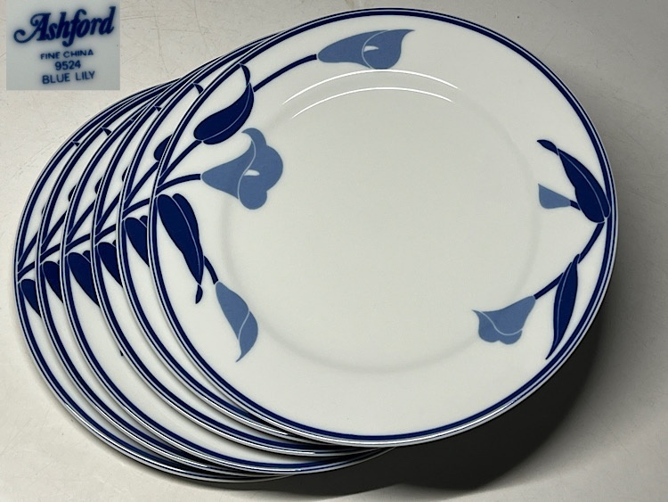 【瑞】アッシュフォード Ashford プレート 5枚セット拍卖