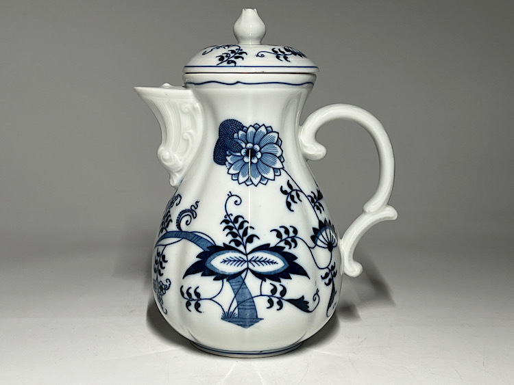 【瑞】ブルーダニューブ ブルーオニオン ティーポット拍卖