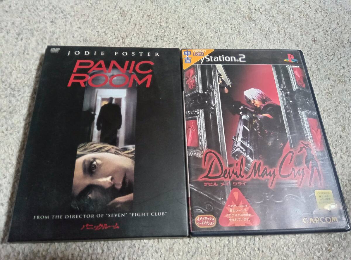 PS2 ゲームソフト (デビル メイ クライ、PANIC ROOM)拍卖