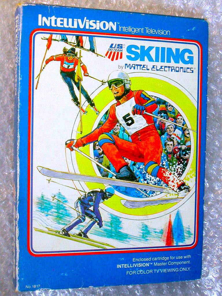 神ゲー!! インテレビジョン「スキー SKIING」取説ゲームシート付属品全揃!!/隠れた名作!! 超人気名作!! 超レア!! 動作確認済み!!拍卖