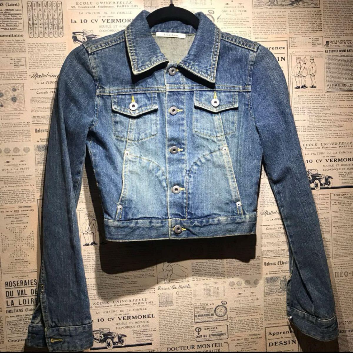 blancheur ブランシュール デニムジャケット size 38拍卖