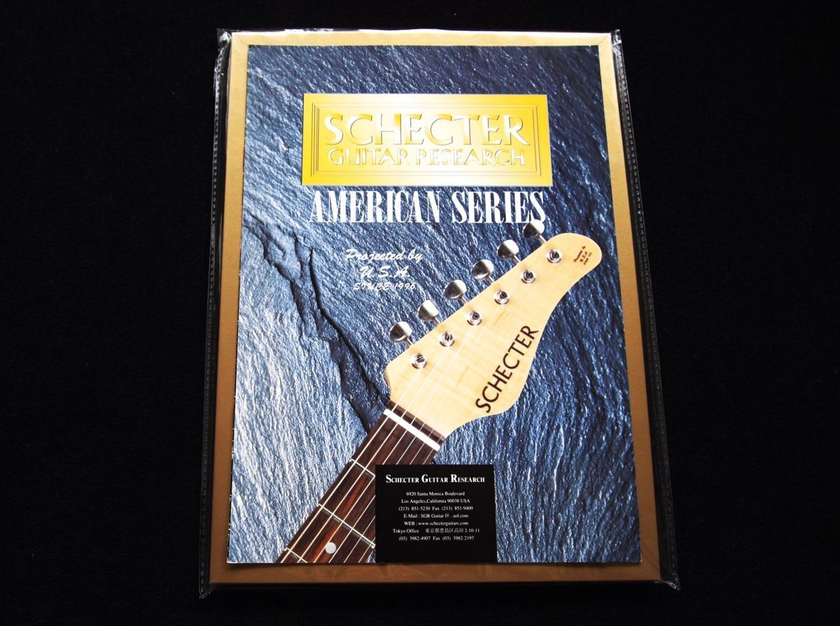 シェクター・ギター・USAカタログ ?年 美美品・送料込み!拍卖