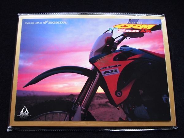 ホンダ CRM250AR 1987年 希少カタログ・美美品・送料込み拍卖