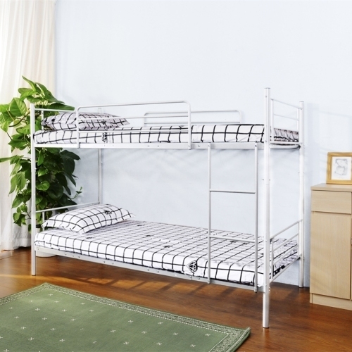 二段ベッド 2段ベッド スチール 耐震 ベッド シングル パイプベッド 大人用可 子供ベッド KU516拍卖