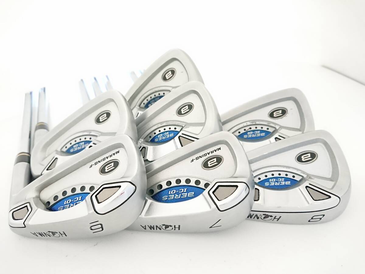 本間ゴルフ◆◆ 最高級 ベレス BERES IC-01 FORGED ◆◆豪華7本組!!!拍卖