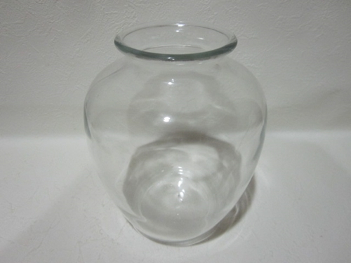 【レトロ】 ガラス 花瓶 / コイン入れ拍卖