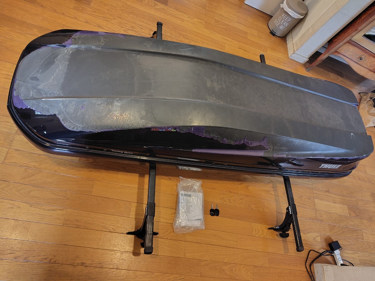 引き取りのみ ルーフボックス スーリー THULE TH6346-3  キャリアバー  ルーフキャリア キャリア BOX ルーフバー ジムニー jimny拍卖